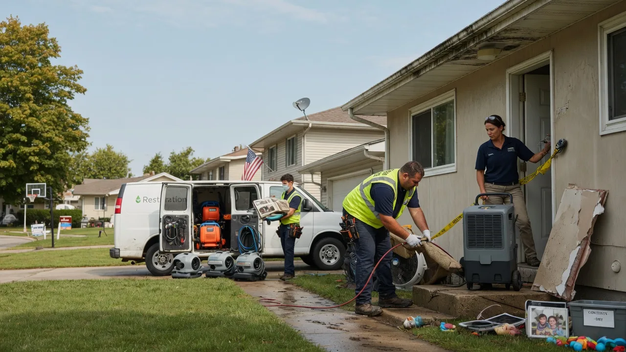 Water Damage Restoration in Brush Creek, TN near me